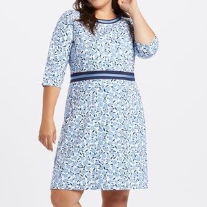 Draper James Persley Ponte Dress Sz 2X